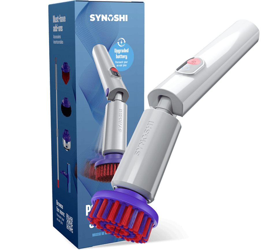 Esfregador elétrico Synoshi Pro com cabo extensível
